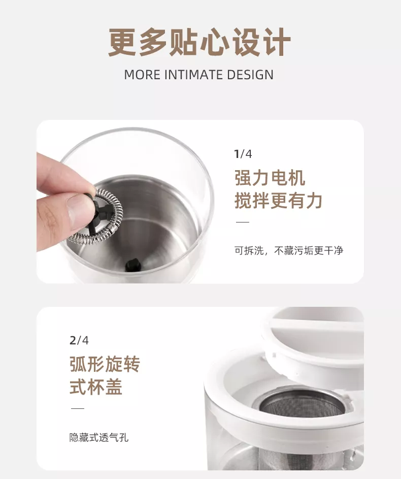 Elektryske Home Coffee Milk Frother Heater